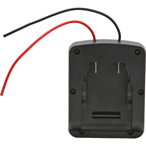 Support Batterie Adaptateur Indépendant Interrupteur Connecteur Alimentation avec Fils pour Batterie Lithium 20V (1/5)