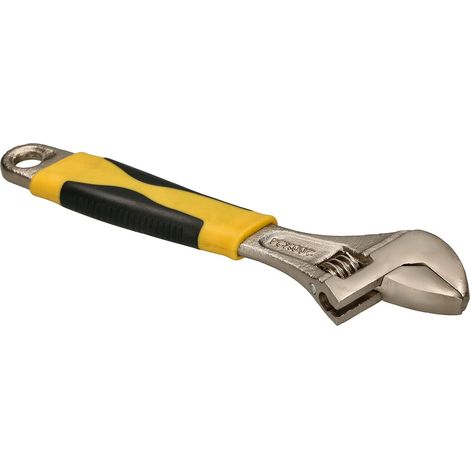 KOTARBAU Clé à molette réglable en acier au chrome vanadium avec poignée en caoutchouc (200 mm) (1/5)