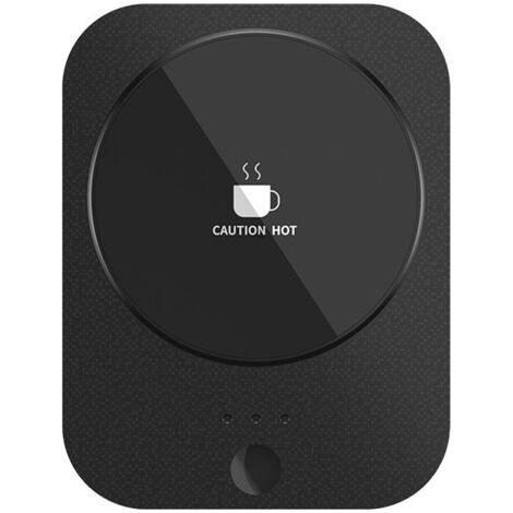 Chauffe-tasses intelligent, sous-verre avec thermostat à 3 températures, chauffe-verres avec thermostat intelligent, chauffe-boissons de table avec arrêt automatique (1/5)