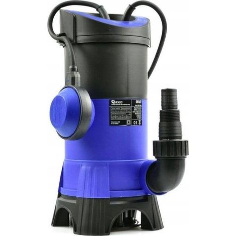 Geko Modello Vortex Pompa Sommersa Acqua Sporca 1100 W