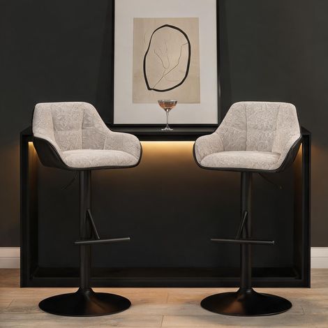 Tabouret de bar réglable de 63 à 108 cm 52,5 x 53 x 108 cm (1/5)