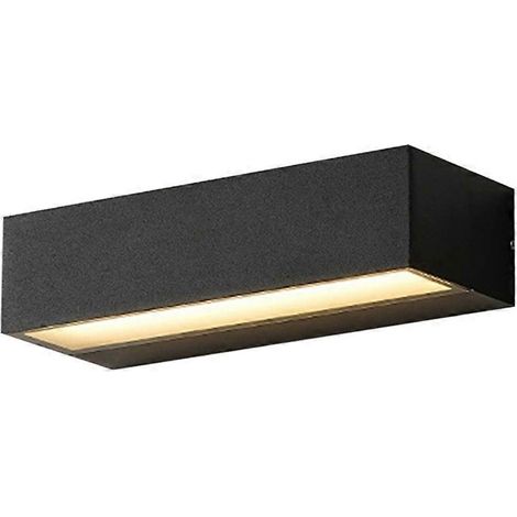 Outdoor Waterproof Strip Wall Lamp Garden Porch Wall Lamp,D-20cm,12W- (1/5)