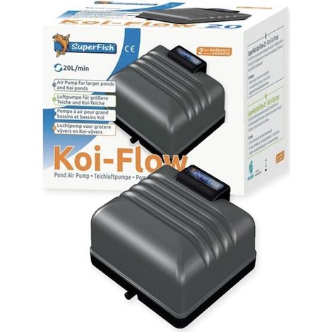 Pompe à Air 3600 l/h Pour Bassins De Jardin Et Étangs de 5000 l environ