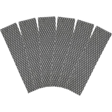 Lot de 6 filtres à climatiseur en coton découpables, légers, noirs, pour l'entretien de la climatisation, 21,5 x 5,3 x 0,5 cm-AquaForge (1/5)