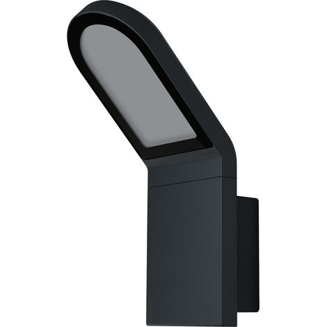 Ledvance – Applique murale LED hublot d'extérieur 12W – Aluminium noir – Température couleur 3000K – Dimensions 168x100x273mm – Ra > 80 (1/7)