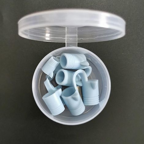 Anti-Schnarch-Set, Silikon-Nasenclip gegen Schnarchen, 2er-Pack für tiefen Schlaf