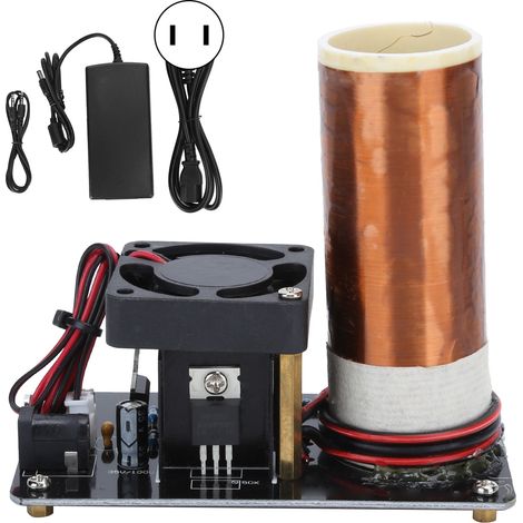 Chargeur sans fil pour Tesla 110-240V avec accessoire d'alimentation et transmission sans fil (1/5)