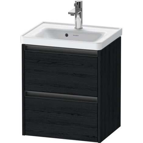 Duravit Ketho.2 Waschtischunterbau wandhängend, 2 Schubkästen, (1/2)