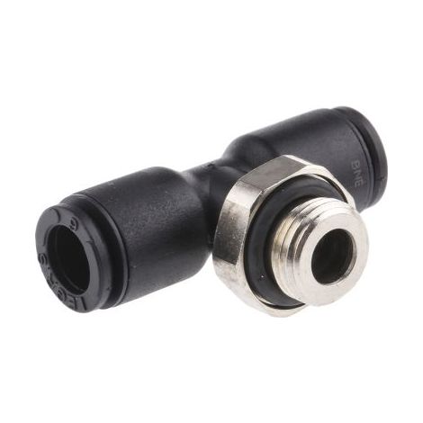 Adaptateur fileté en T Legris LF3000 vers Enfichable 6 mm Enfichable 6 mm ( Prix pour Paquet de 5 )