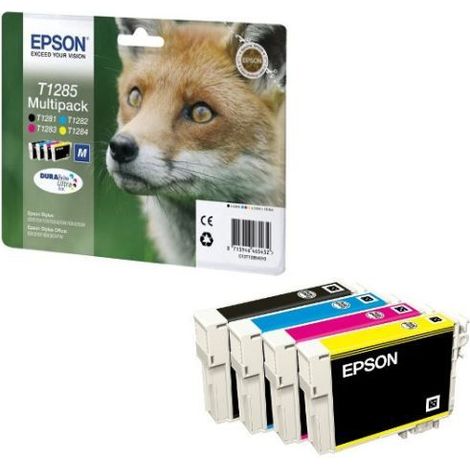 Cartucho de Tinta Original Epson T1285 Multipack/ Negro/ Cian/ Amarillo/ Magenta (1/5)