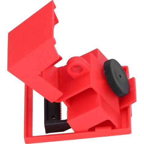 Dispositif de Verrouillage de Sécurité pour Disjoncteur, Cadenas de Sécurité Électrique, Poignée Isolation 42mm (1/5)