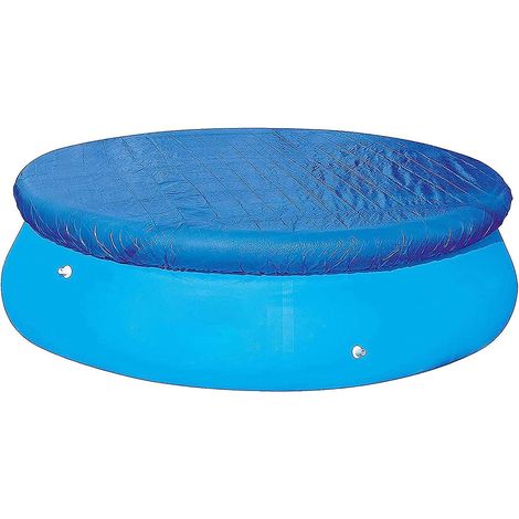 Une couverture de piscine de 244 cm de diamètre pourrait être réoptimisée pour devenir une couverture de piscine ronde de 244 cm. (1/5)