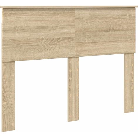 Maison Exclusive - Kopfteil Sonoma-Eiche Holzwerkstoff