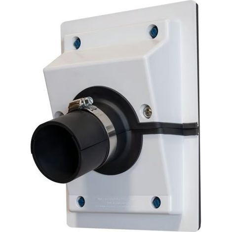 Wall duct kit - Robust accessories for split air conditioners with concealed ducting, white (1/4)
