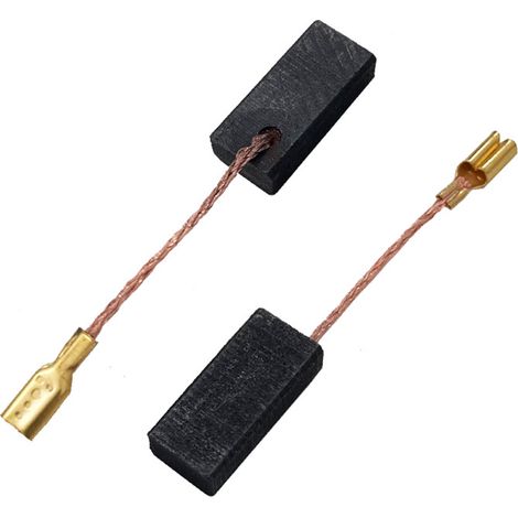 2x Trade-Shop Motorkohlen / Kohlebürsten / Kohlestifte 5x8x17mm kompatibel mit Bosch GGS27L GGWS27LC GSC2,8 / Geradschleifer Blechschere