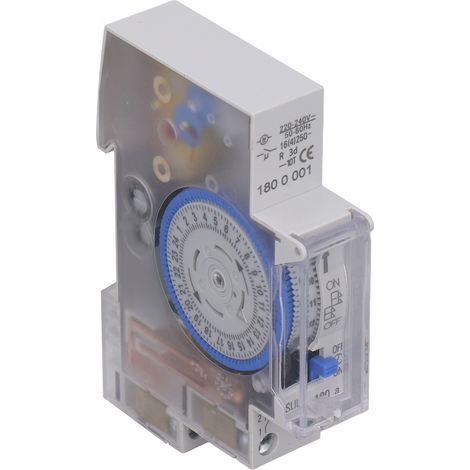 Programmierbarer mechanischer Zeitschalter/Zeitregler 220-240 V, industrielle Anwendung (1/5)