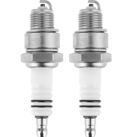Deux bougies d'allumage E6TC pour motos de motocross PW50, PY50 et PEEWEE 50. (1/5)
