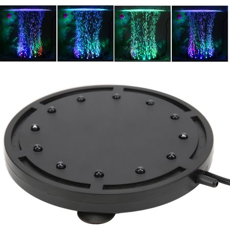 Lampe à bulles pour aquarium Q12, lampe LED de plongée pour l'aménagement paysager, plaque d'enrichissement en oxygène, prise UE 100-240 V (1/5)