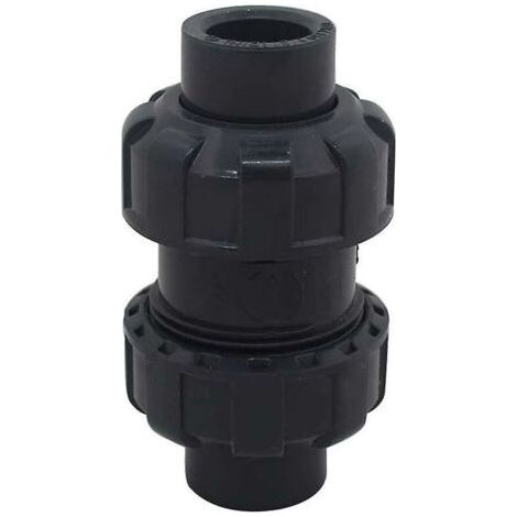Clapet anti retour a boule 20 25 32 40 50 63mm clapet piscine clapet antiretour anti refoulement pvc vanne soupape anti retour (Diamètre intérieur 32mm)