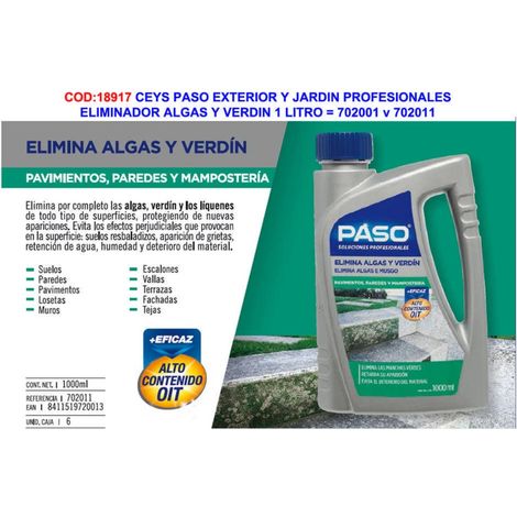 CEYS STEP EXTENSION E RIMOZIONE ALGHE E VERDIN DA GIARDINO 1 L