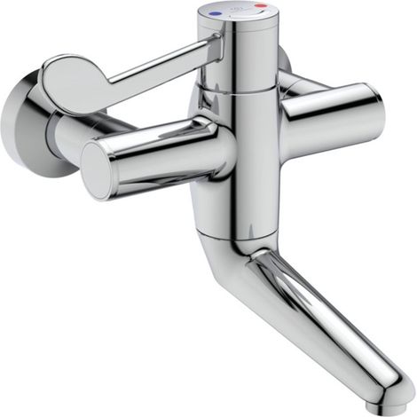 Ideal Standard Termostato de pared para lavabo Ceraplus Safe SQ Ausld. 256mm Cromo, A6702AA