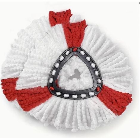 Confezione da 5 testine di ricambio in microfibra per mocio Vileda per mocio in plastica con diametro di 15 (1/5)