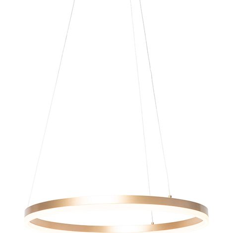 Design Pendant Light Gold 60 cm Incl. LED 3-Step Dimmable - Anello