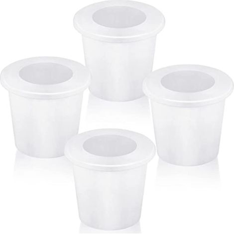 Set of 4 corner plugs for patio umbrellas, suitable for hole openings from 5.1 to 6.3 cm and umbrella poles with a diameter of 3.8 cm or less. (1/4)