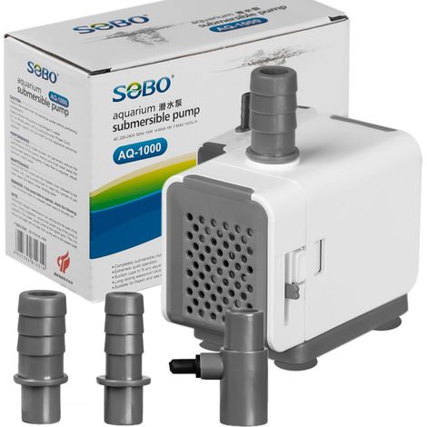 Pompa sommergibile Sobo AQ-1000 - pompa dell'acqua 1000 l/h (1/5)