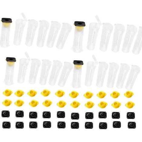 Imker Zuchtbecher Set Imkerausrüstung für Königinnen, Insektenwerkzeuge (20 teilig) (1/5)
