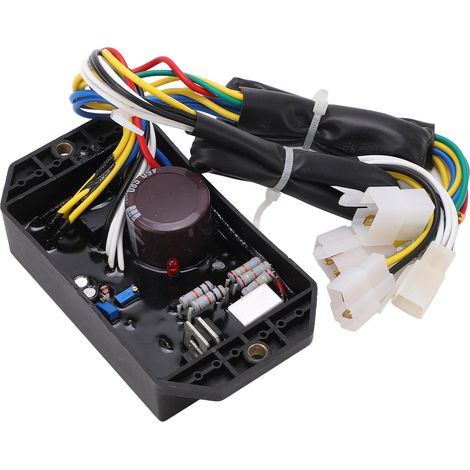 Automatischer Spannungsregler-Stabilisator für 5-kW-Drehstromgeneratoren, Bereich 185-260 V, zuverlässige Spannungsregelung für Stromaggregate. (1/5)