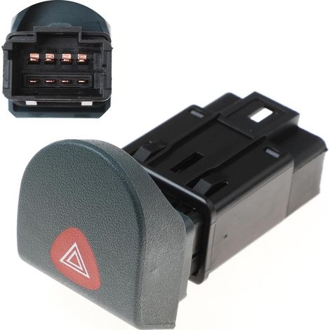 Bouton Warning pour Kangoo Express 7700308821 Feux de Détresse Bouton d'avertissement (1/5)