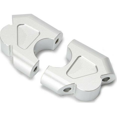 Support de guidon pour BMW R1200GS LC R1200GS Adventure R 1200GS Rallye R 1200 GS R1250GS 1G13 K50 - argent
