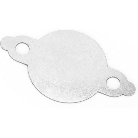 Ortviai Plaque de bouchage EGR en acier inoxydable pour Nissan Navara D40/D22 YD25 2.5L (2006-2014)