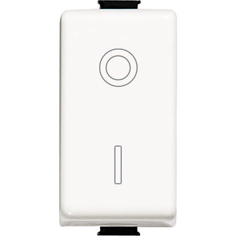 Am5011 Interrupteur 1 module 2P 16A 250V AC Couleur Blanc Matix (1/2)
