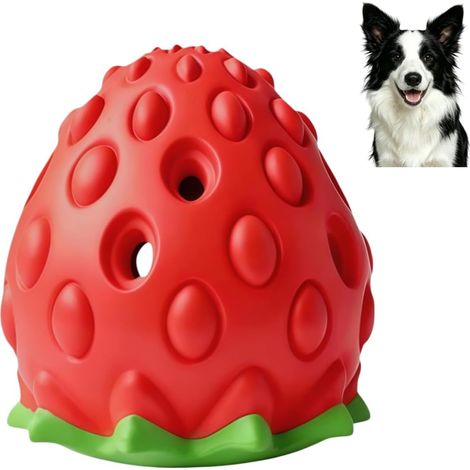 Interaktives Hundespielzeug, Kauspielzeug aus Naturkautschuk für Hunde, interaktives Futterspielzeug für alle Hunderassen (1/5)