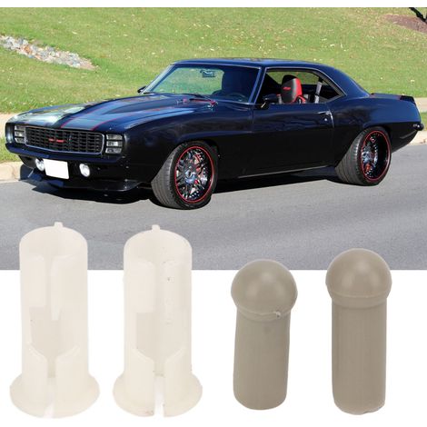Die Befestigungsclips für die Sonnenblende sind kompatibel mit 67-69 Camaro Firebird und 64-72 Chevy/GM Chevelle (2 Sets) (02171) (1/5)