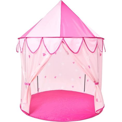 Tente de jeu, château de princesse, tente de jeu pour enfants avec sac de rangement (1/5)