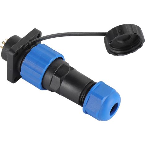 Connecteur d'alimentation aéronautique carré étanche IP68, adaptateur de terminal industriel SP166 broches (250 V 5 A) (1/5)