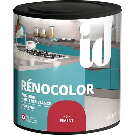 Peinture multisurface RENOCOLOR PIMENT 450ML - ID Paris (1/5)