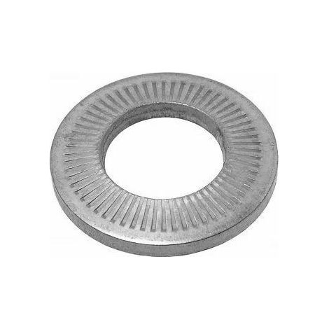 Rondelle 'contact' moyenne inox (1/2)