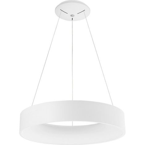 Merano Banff 60cm Plafonnier LED Intégré Aluminium Blanc Mat LED 42W 2700Lm 4000K