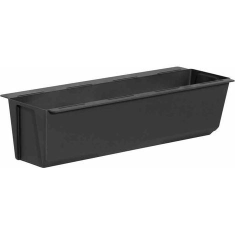 Pflanzgefäß Easy 37 cm für Europaletten, anthrazit (1/5)