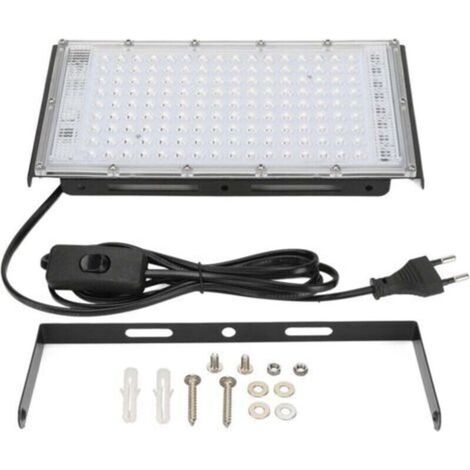 Lampes de culture pour plantes d'intérieur, lampe de culture LED à spectre complet 200 W, lampe de culture à 144 LED étanche IP65, panneau quantique à économie d'énergie, lampe de culture hydroponique