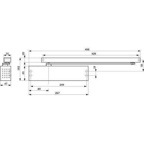 Dorma TS 91 Türschließer schwarz langlebig und reversibel