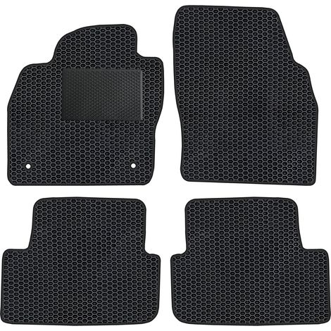 SE004EVAPOD - Set di tappetini auto in EVA adatti per VW Polo VI Seat Ibiza V dal 2017 (con rinforzo aggiuntivo) (1/5)