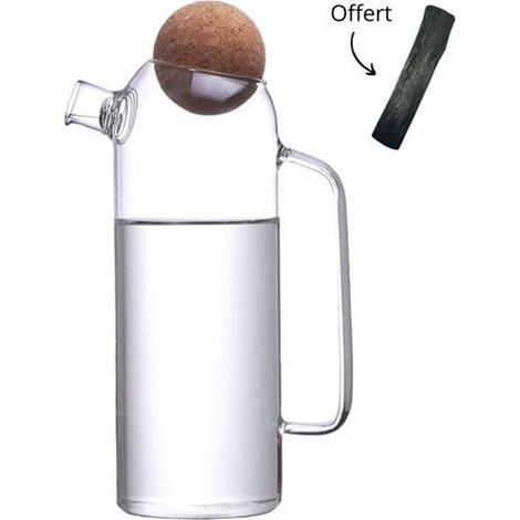 Carafe Filtrante En Verre Borosilicate 1l (1/3)