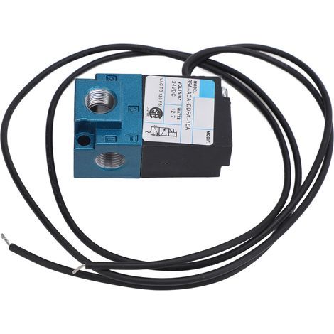 Électrovanne pneumatique haute fréquence, diamètre nominal 6 mm, 24 V (1/4)