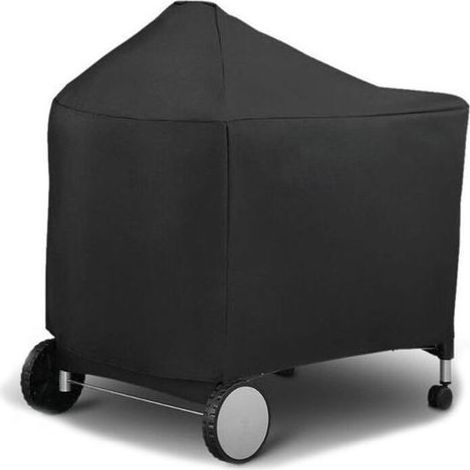 Housse Barbecue Plancha Bâche Extérieur, House Protection BBQ à Gaz Charbon, Camping Tissu Oxford Couverture de Grill Anti-l'eau/UV/Vent/l'Humidité/Antipoussière,124x65x101cm (1/4)