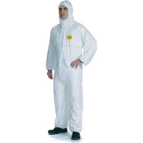 Combinaison jetable à cagoule 200 Easysafe - Blanc-D14886064 - Tyvek